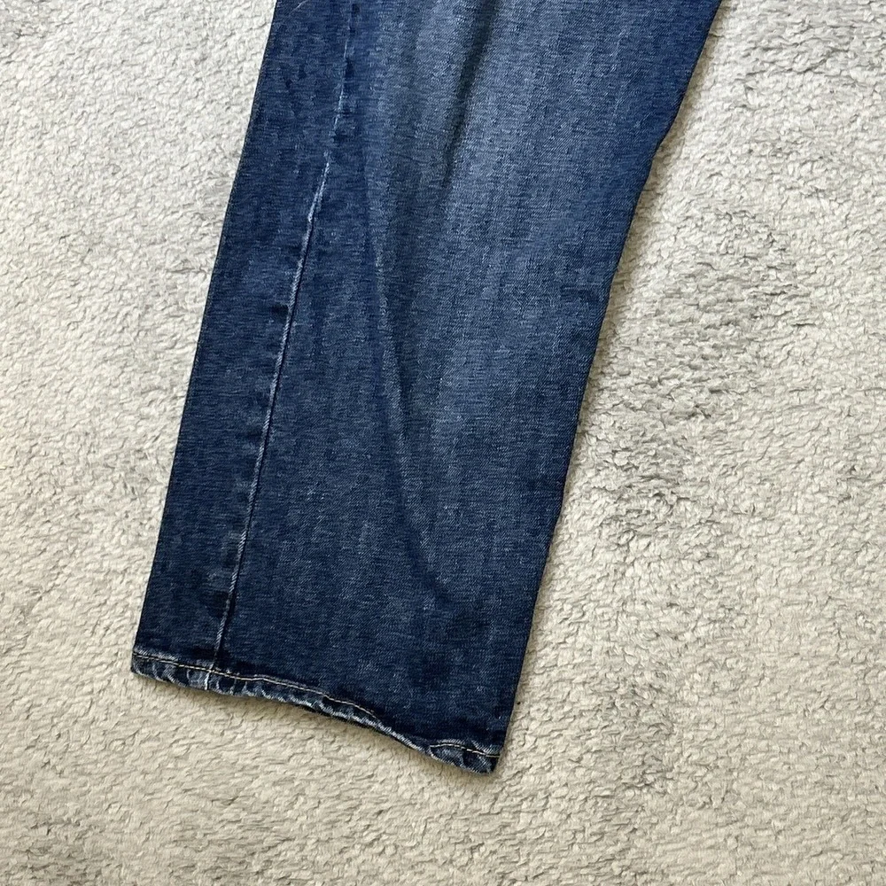 Levi's 505 Regular Fit Straight Jeans Men's Size W 40 X L 30 Blue Denim 5-Pocket